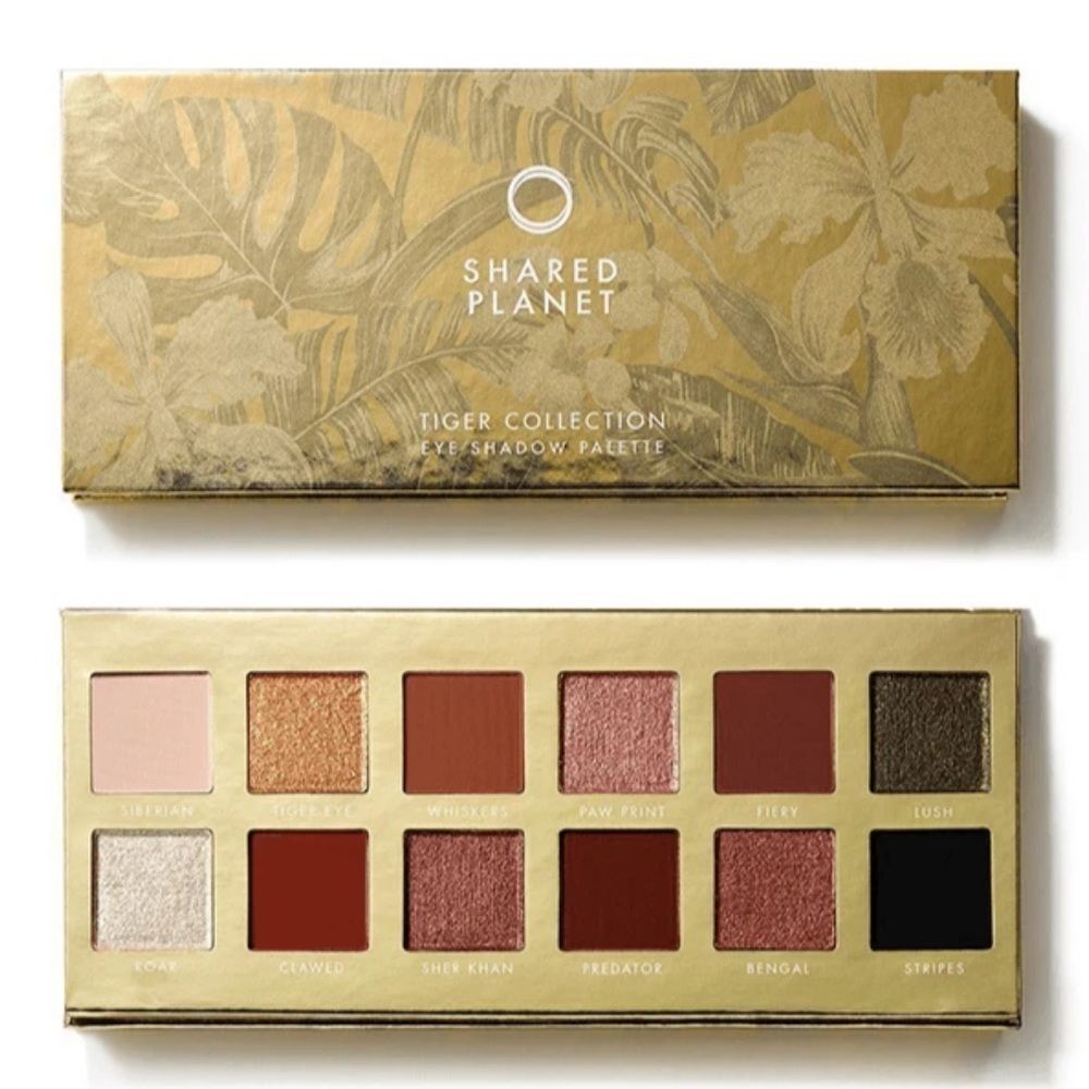 Shared Planet Tiger Collection Eyeshadow Palette